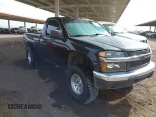 2006 Chevrolet Colorado z VIN 1GCDT148168175267, wystawiony jako IAAI lot #41697492 z przebiegiem 160 151 mil mil oraz . Historia ofert i sprzedaży dostępna na DreamBid. Obrazek 1.