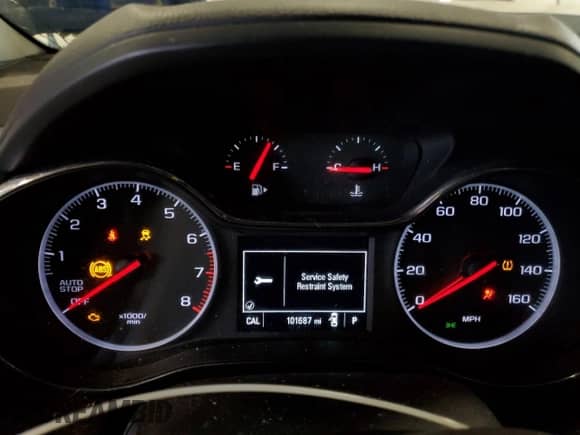 2019 Chevrolet Cruze LS with VIN 3G1BC6SM4KS601757, listed as a Copart auction lot 82205465 with 101,687 mi miles and Salvage title. Bid and sale history available at DreamBid. Image 9.