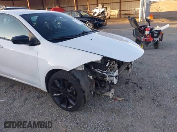 2016 Dodge Dart SXT Sport Blacktop with VIN 1C3CDFFA4GD791256, listed as a IAAI auction lot 40933412 with 104,849 mi miles and . Bid and sale history available at DreamBid. Image 14.