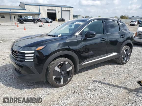 2025 Nissan Kicks SR z VIN 3N8AP6DA5SL368206, wystawiony jako Copart lot #81692475 z przebiegiem 15 779 mil mil oraz Szkoda całkowita • Salvage title. Historia ofert i sprzedaży dostępna na DreamBid. Obrazek 1.