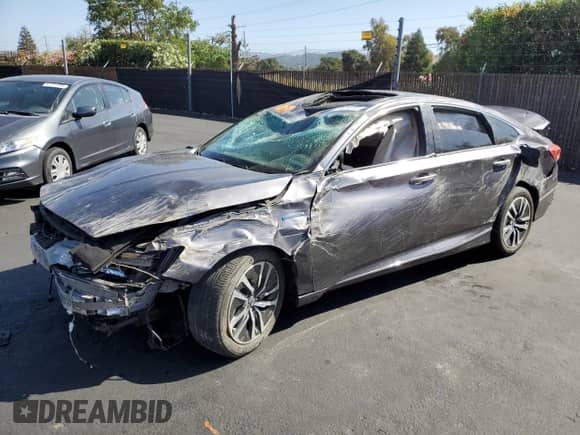 2020 Honda Accord EX with VIN 1HGCV3F49LA008821, listed as a Copart auction lot 61824095 with Not provided miles and Salvage title. Bid and sale history available at DreamBid. Image 1.