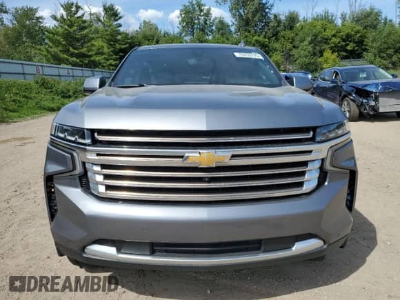 2021 Chevrolet Tahoe High Country with VIN 1GNSKTKL7MR208042, listed as a Copart auction lot 70255725 with 59,465 mi miles and Clean title. Bid and sale history available at DreamBid. Image 5.