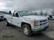 1997 GMC Sierra 1500 with VIN 1GTEK14W5VZ551810, listed as a Copart auction lot 47287015 with 168,113 mi miles and Salvage title. Bid and sale history available at DreamBid. Image 11.