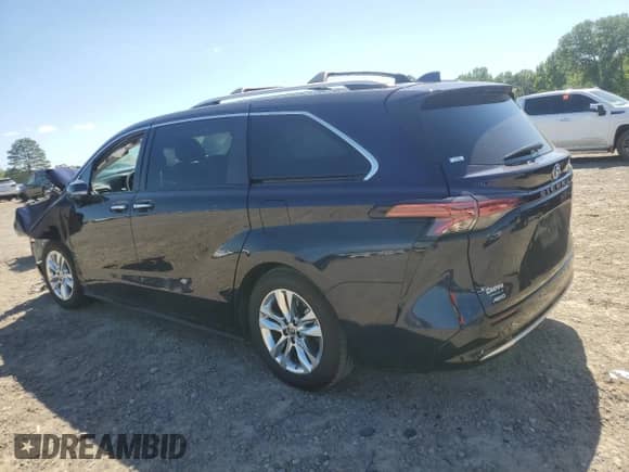 2023 Toyota Sienna Limited с VIN 5TDZSKFC1PS106060, выставлен на аукционе Copart как лот 54187105 с пробегом 17 341 миль миль и Списание • Salvage title. История ставок и продаж доступна на DreamBid. Изображение 2.