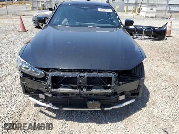 2022 BMW i4 eDrive40 with VIN WBY73AW05NFN10284, listed as a Copart auction lot 57851335 with 22,431 mi miles and Salvage title. Bid and sale history available at DreamBid. Image 5.