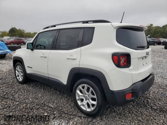 2018 Jeep Renegade Altitude with VIN ZACCJABB2JPH74664, listed as a Copart auction lot 84031315 with 82,735 mi miles and Salvage title. Bid and sale history available at DreamBid. Image 2.