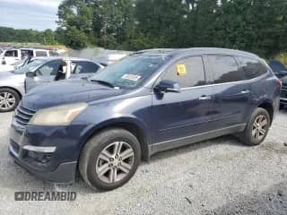 2015 Chevrolet Traverse LT с VIN 1GNKRHKD7FJ328782, выставлен на аукционе Copart как лот 69626395 с пробегом 230 522 миль миль и Списание • Salvage title. История ставок и продаж доступна на DreamBid. Изображение 1.