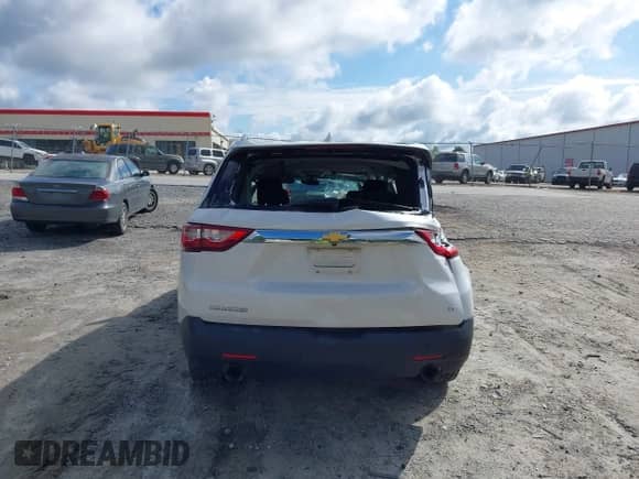 2018 Chevrolet Traverse LT Cloth with VIN 1GNERGKW5JJ232022, listed as a IAAI auction lot 42977703 with 108,073 mi miles and . Bid and sale history available at DreamBid. Image 16.