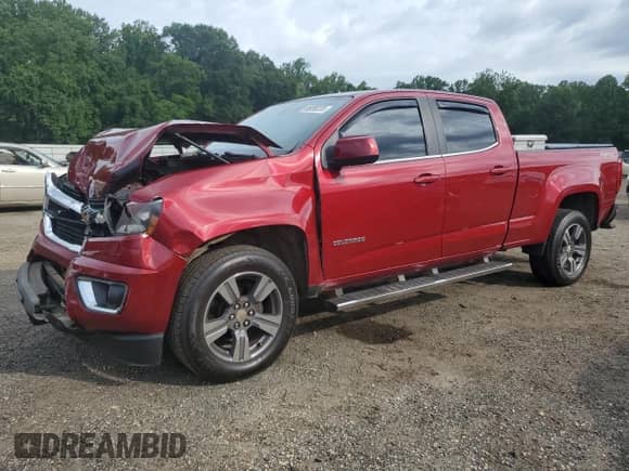 2018 Chevrolet Colorado 4WD LT z VIN 1GCGTCEN6J1125849, wystawiony jako Copart lot #65089235 z przebiegiem 62 481 mil mil oraz Szkoda całkowita • Salvage title. Historia ofert i sprzedaży dostępna na DreamBid. Obrazek 1.