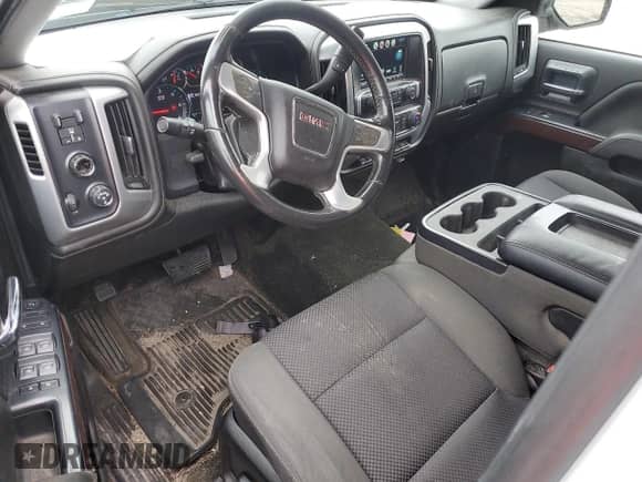 2018 GMC Sierra 1500 SLE with VIN 3GTU2MEC8JG134550, listed as a Copart auction lot 84382125 with 128,147 mi miles and Salvage title. Bid and sale history available at DreamBid. Image 8.