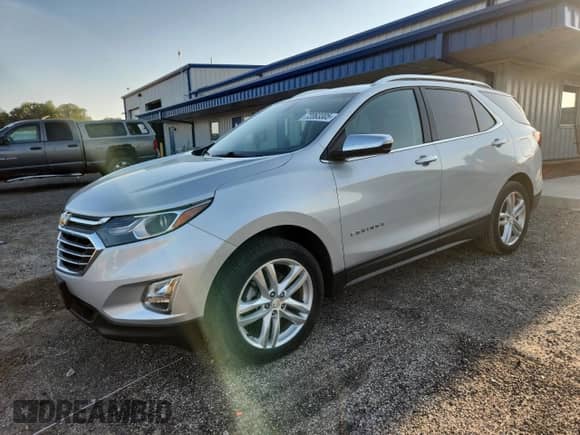 2019 Chevrolet Equinox Premier с VIN 2GNAXYEX9K6218749, выставлен на аукционе Copart как лот 72063305 с пробегом 87 635 миль миль и Списание • Salvage title. История ставок и продаж доступна на DreamBid. Изображение 1.
