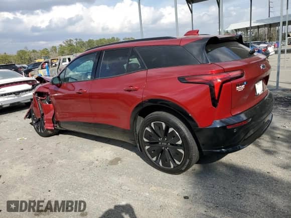 2024 Chevrolet Blazer EV eAWD RS z VIN 3GNKDCRJ4RS164939, wystawiony jako Copart lot #43807305 z przebiegiem 2 020 mil mil oraz Szkoda całkowita • Salvage title. Historia ofert i sprzedaży dostępna na DreamBid. Obrazek 2.