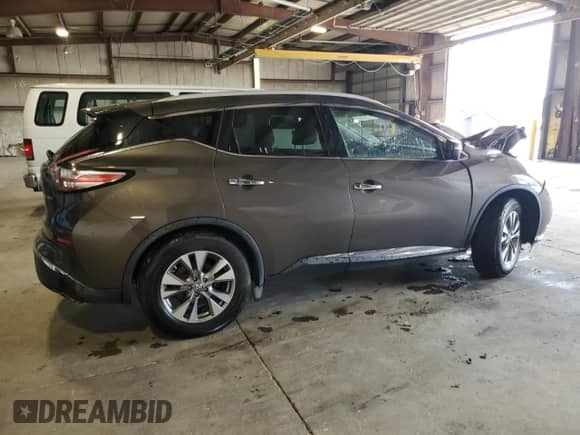 2015 Nissan Murano Platinum with VIN 5N1AZ2MH1FN249548, listed as a Copart auction lot 65177615 with 81,135 mi miles and Salvage title. Bid and sale history available at DreamBid. Image 3.
