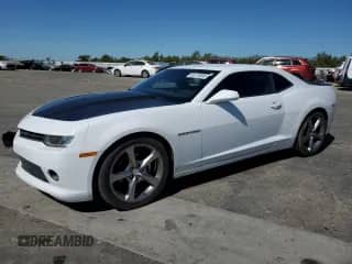 2014 Chevrolet Camaro LT с VIN 2G1FB1E34E9159400, выставлен на аукционе Copart как лот 66170895 с пробегом 142 567 миль миль и Списание • Salvage title. История ставок и продаж доступна на DreamBid. Изображение 1.