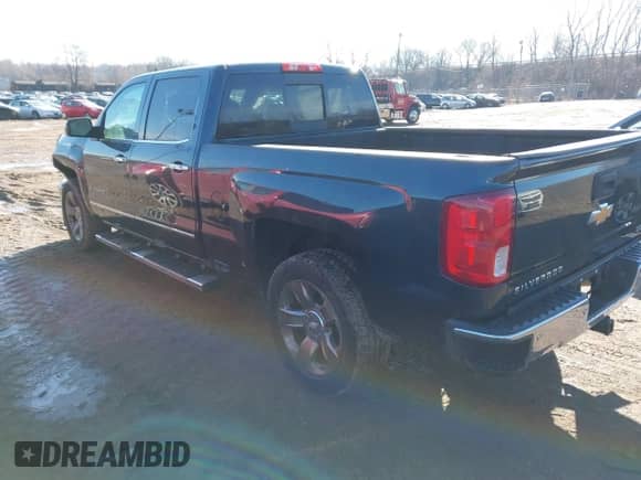 2017 Chevrolet Silverado 1500 LTZ with VIN 3GCUKSECXHG171341, listed as a IAAI auction lot 41630844 with 123,459 mi miles and . Bid and sale history available at DreamBid. Image 3.
