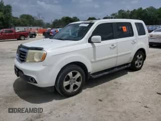 2015 Honda Pilot EX-L with VIN 5FNYF3H77FB007042, listed as a Copart auction lot 60122705 with 183,727 mi miles and Salvage title. Bid and sale history available at DreamBid. Image 1.