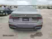 2022 BMW 7 Series 740i xDrive with VIN WBA7T4C01NCJ22118, listed as a Copart auction lot 56645465 with Not provided miles and Salvage title. Bid and sale history available at DreamBid. Image 6.