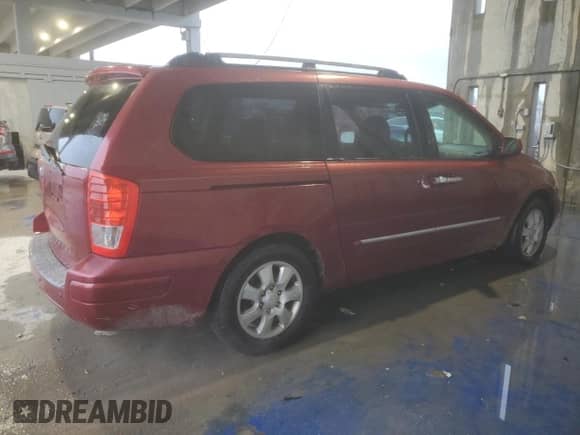 2007 Hyundai Entourage GLS с VIN KNDMC233776021865, выставлен на аукционе Copart как лот 84615255 с пробегом 207 227 миль миль и Чистый • Clean title. История ставок и продаж доступна на DreamBid. Изображение 3.