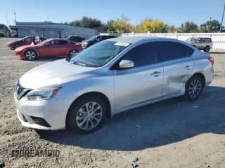 2019 Nissan Sentra SR with VIN 3N1AB7AP1KY422843, listed as a Copart auction lot 87474445 with 110,897 mi miles and Salvage title. Bid and sale history available at DreamBid. Image 1.