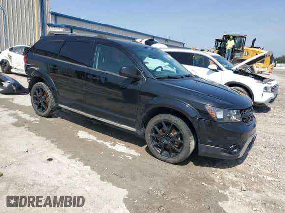 2018 Dodge Journey Crossroad with VIN 3C4PDCGG9JT218921, listed as a Copart auction lot 65196425 with 84,716 mi miles and Salvage title. Bid and sale history available at DreamBid. Image 4.
