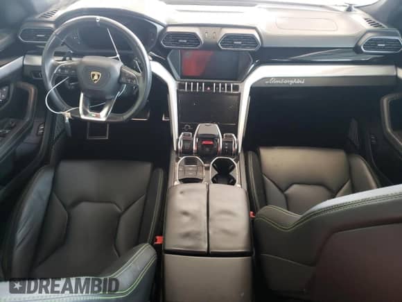 2019 Lamborghini Urus with VIN ZPBUA1ZL6KLA04680, listed as a Copart auction lot 60743284 with 49,209 mi miles and Salvage title. Bid and sale history available at DreamBid. Image 8.