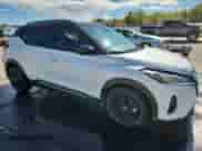 2023 Nissan Kicks SR with VIN 3N1CP5DV8PL505764, listed as a Copart auction lot 71995125 with 36,788 mi miles and Salvage title. Bid and sale history available at DreamBid. Image 4.