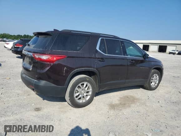 2020 Chevrolet Traverse LT Cloth с VIN 1GNERGKW7LJ327880, выставлен на аукционе Copart как лот 61910725 с пробегом 57 507 миль миль и Списание • Salvage title. История ставок и продаж доступна на DreamBid. Изображение 3.