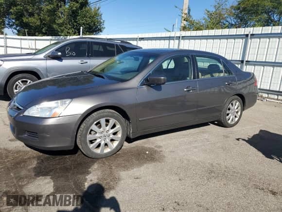 2007 Honda Accord EX-L with VIN 1HGCM66537A081220, listed as a Copart auction lot 82279205 with 178,852 mi miles and Salvage title. Bid and sale history available at DreamBid. Image 1.