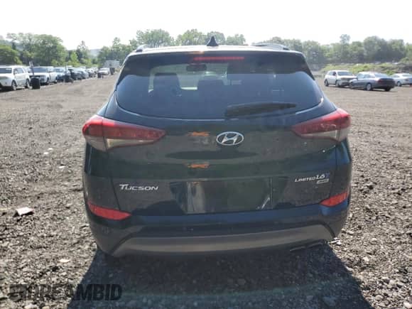 2016 Hyundai Tucson Sport z VIN KM8J3CA24GU265659, wystawiony jako Copart lot #64841855 z przebiegiem 59 566 mil mil oraz Szkoda całkowita • Salvage title. Historia ofert i sprzedaży dostępna na DreamBid. Obrazek 6.