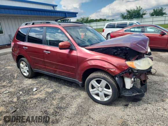2009 Subaru Forester X with VIN JF2SH63639H766552, listed as a Copart auction lot 69030415 with Not provided miles and Non repairable. Bid and sale history available at DreamBid. Image 4.