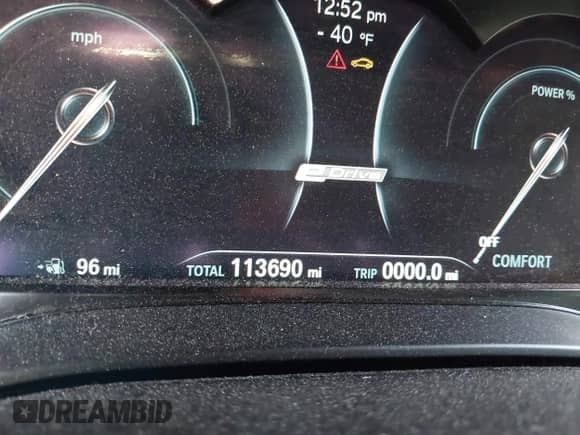 2019 BMW 5 Series 530e xDrive z VIN WBAJB1C57KB375500, wystawiony jako IAAI lot #40161096 z przebiegiem 113 690 mil mil oraz . Historia ofert i sprzedaży dostępna na DreamBid. Obrazek 15.