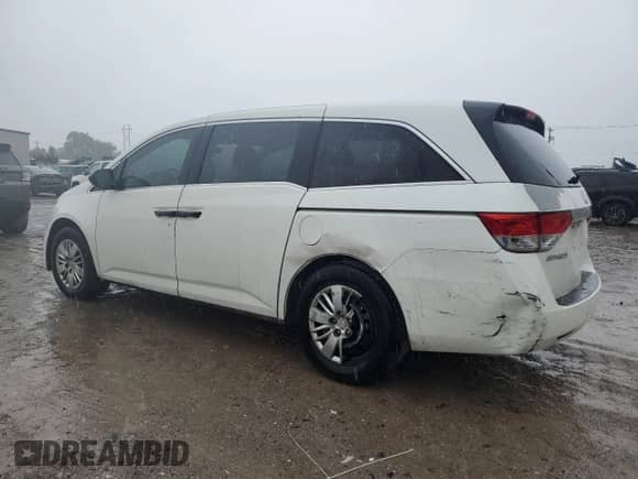 2014 Honda Odyssey LX с VIN 5FNRL5H28EB107291, выставлен на аукционе Copart как лот 69966405 с пробегом 202 701 миль миль и Списание • Salvage title. История ставок и продаж доступна на DreamBid. Изображение 2.