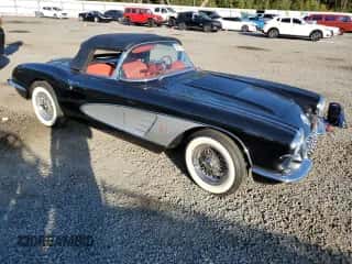 1958 Chevrolet Corvette с VIN J58S108178, выставлен на аукционе Copart как лот 80979374 с пробегом 433 570 миль миль и Списание • Salvage title. История ставок и продаж доступна на DreamBid. Изображение 4.