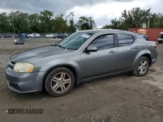 2012 Dodge Avenger SXT z VIN 1C3CDZCB9CN177872, wystawiony jako Copart lot #80442325 z przebiegiem 112 429 mil mil oraz Szkoda całkowita • Salvage title. Historia ofert i sprzedaży dostępna na DreamBid. Obrazek 1.