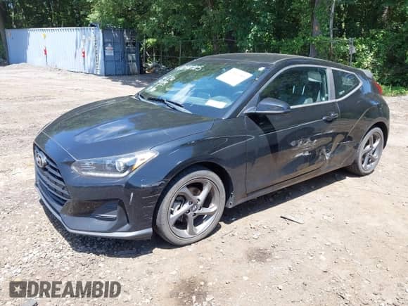 2019 Hyundai Veloster 2.0 with VIN KMHTG6AF3KU001598, listed as a IAAI auction lot 42590985 with 62,521 mi miles and . Bid and sale history available at DreamBid. Image 2.