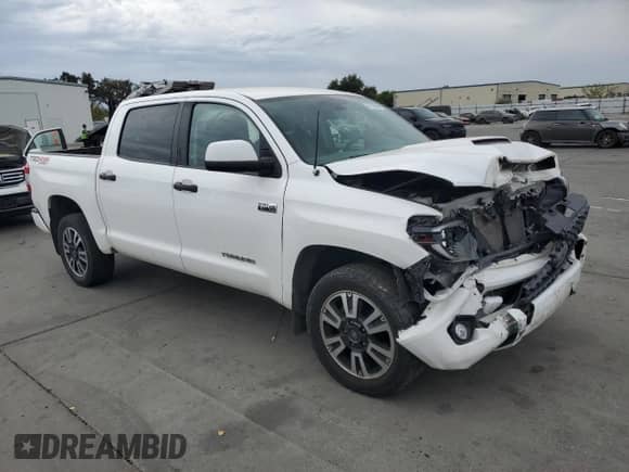 2020 Toyota Tundra SR5 with VIN 5TFDY5F13LX909577, listed as a Copart auction lot 81736645 with 63,294 mi miles and Salvage title. Bid and sale history available at DreamBid. Image 4.