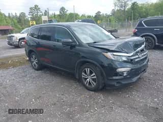 2016 Honda Pilot EX-L z VIN 5FNYF5H85GB046119, wystawiony jako IAAI lot #42118614 z przebiegiem 409 148 mil mil oraz . Historia ofert i sprzedaży dostępna na DreamBid. Obrazek 1.