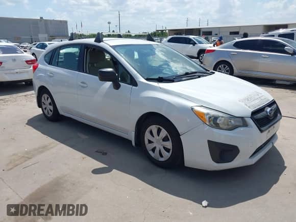 2012 Subaru Impreza 2.0i with VIN JF1GPAA68CH238418, listed as a IAAI auction lot 43111452 with 212,203 mi miles and . Bid and sale history available at DreamBid. Image 1.