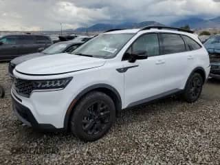 2022 Kia Sorento X-Line S with VIN 5XYRLDLC9NG097180, listed as a Copart auction lot 70377355 with 54,471 mi miles and Salvage title. Bid and sale history available at DreamBid. Image 1.