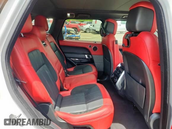 2022 Land Rover Range Rover Sport HST with VIN SALWS2RUXNA217748, listed as a Copart auction lot 59335655 with 33,428 mi miles and Salvage title. Bid and sale history available at DreamBid. Image 11.