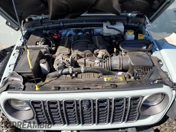 2024 Jeep Wrangler Rubicon 392 with VIN 1C4RJXSJ0RW290589, listed as a Copart auction lot 43072665 with 10,402 mi miles and Salvage title. Bid and sale history available at DreamBid. Image 12.