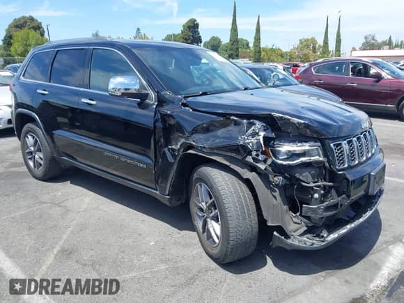 2020 Jeep Grand Cherokee Limited with VIN 1C4RJEBG7LC281096, listed as a IAAI auction lot 43051365 with 81,222 mi miles and . Bid and sale history available at DreamBid. Image 1.