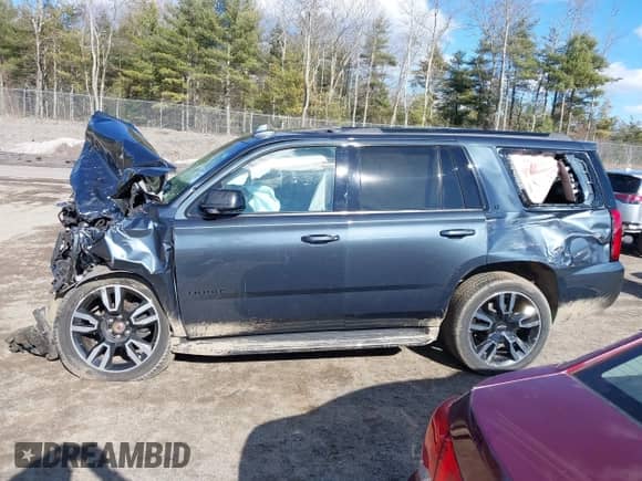2019 Chevrolet Tahoe LT with VIN 1GNSKBKC7KR339155, listed as a IAAI auction lot 41858331 with Not provided miles and . Bid and sale history available at DreamBid. Image 15.