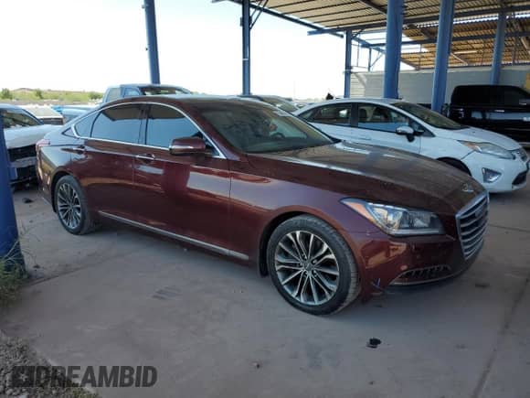 2015 Hyundai Genesis 3.8L z VIN KMHGN4JE3FU062426, wystawiony jako Copart lot #75889464 z przebiegiem 120 554 mil mil oraz Szkoda całkowita • Salvage title. Historia ofert i sprzedaży dostępna na DreamBid. Obrazek 4.