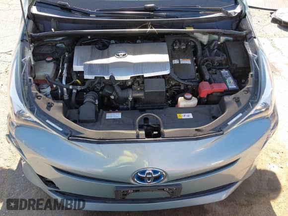 2016 Toyota Prius Two with VIN JTDKBRFU6G3012597, listed as a IAAI auction lot 43470638 with 198,445 mi miles and . Bid and sale history available at DreamBid. Image 10.