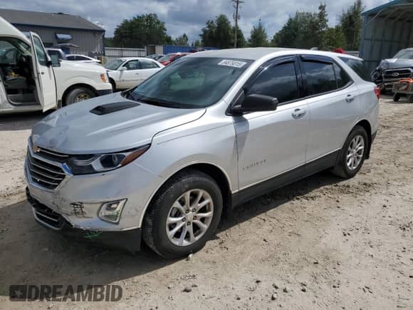 2019 Chevrolet Equinox LS с VIN 3GNAXHEV5KS517557, выставлен на аукционе Copart как лот 84879315 с пробегом 38 106 миль миль и Списание • Salvage title. История ставок и продаж доступна на DreamBid. Изображение 1.