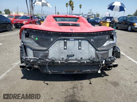 2023 Chevrolet Corvette 1LT с VIN 1G1YA3D47P5121693, выставлен на аукционе Copart как лот 66628074 с пробегом 1 559 миль миль и Списание • Salvage title. История ставок и продаж доступна на DreamBid. Изображение 6.