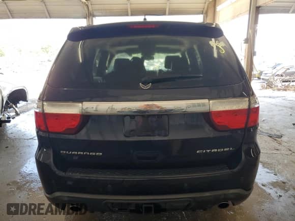 2011 Dodge Durango Citadel with VIN 1D4SD5GT7BC651365, listed as a Copart auction lot 71823405 with 173,479 mi miles and Salvage title. Bid and sale history available at DreamBid. Image 6.