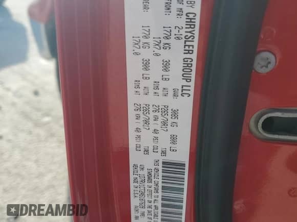 2010 Dodge 1500 Laramie с VIN 1D7RV1CT2AS187628, выставлен на аукционе Copart как лот 84283955 с пробегом 227 986 миль миль и Списание • Salvage title. История ставок и продаж доступна на DreamBid. Изображение 12.