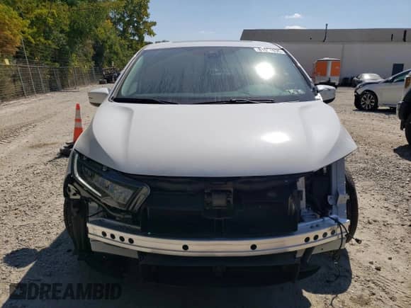 2025 Honda Odyssey EX-L с VIN 5FNRL6H66SB039156, выставлен на аукционе Copart как лот 81031935 с пробегом 10 468 миль миль и Списание • Salvage title. История ставок и продаж доступна на DreamBid. Изображение 5.